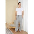 thumbnail image 6 of WORW Mens Pajama Pants, Soft Cotton Sleep Lounge Pants Grey Large, 6 of 7