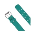 thumbnail image 2 of CTM Girl's Perforated Casual Belt with Roller Buckle, 2 of 5