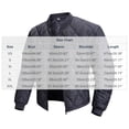 thumbnail image 2 of Mifsaly Quilted Bomber Jacket Men Full Zip Lightweight Puffer Coat Diamond Stitch Long Sleeve Casual Warm Outerwear for Fall Winter Travel Work Everyday Blue,XL, 2 of 8