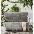 thumbnail image 3 of Safavieh Brisbane Indoor/Outdoor Modern Storage Bench, 3 of 8
