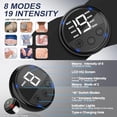 thumbnail image 3 of Intelligent Wireless TENS Unit Muscle Stimulator TENS & EMS Device,Electronic Pulse Rechargeable Deep Tissue Mini Body Massager Machine for Back Shoulder Leg Neck Pain Relief, 3 of 9