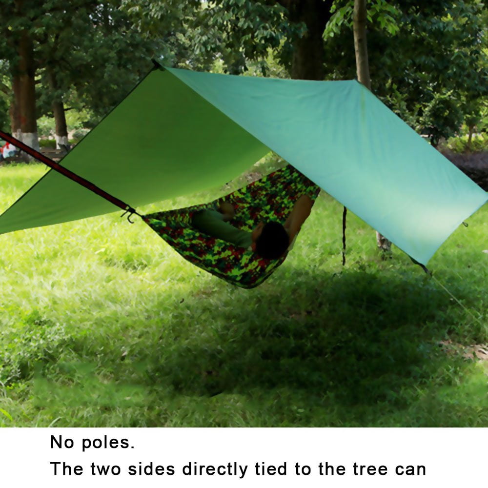 Bâche De Camping Imperméable Night Cat 10x12FT (3x3.6m) - Légère Pour Hamac, Tente