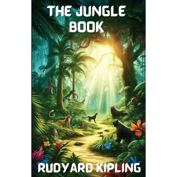 The Jungle Book(Illustrated), (Paperback)