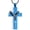 Blue, variant on Urn Necklaces for Ashes for Women Men - Cremation Cross Necklace for Ashes Cross Urns Locket Pendant Ashes Holder Stainless Steel Memorial Jewelry-With Me Always