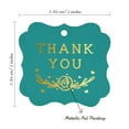 thumbnail image 7 of Inkdotpot Hang Tags Thank You Bridal Shower Favor Bracket Shape Gift Tags Real Gold Foil Bonbonniere Tag Pack Of 100, 7 of 7