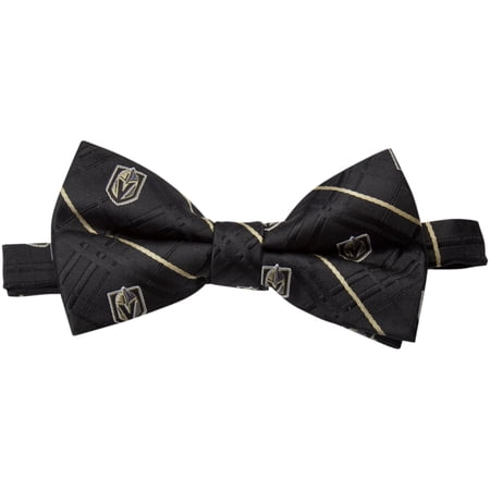 Men s Black Vegas Golden Knights Oxford Bow Tie