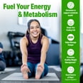thumbnail image 3 of 21g Organic Vegan Protein Metabolism Blend Powder, Vanilla Bean, 1.71 lb, 3 of 7