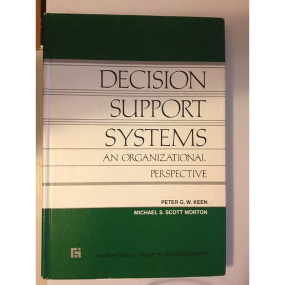Pre-Owned Decision Support Systems: An Organizational Perspective, 9780201036671, 0201036673, Hardcover,