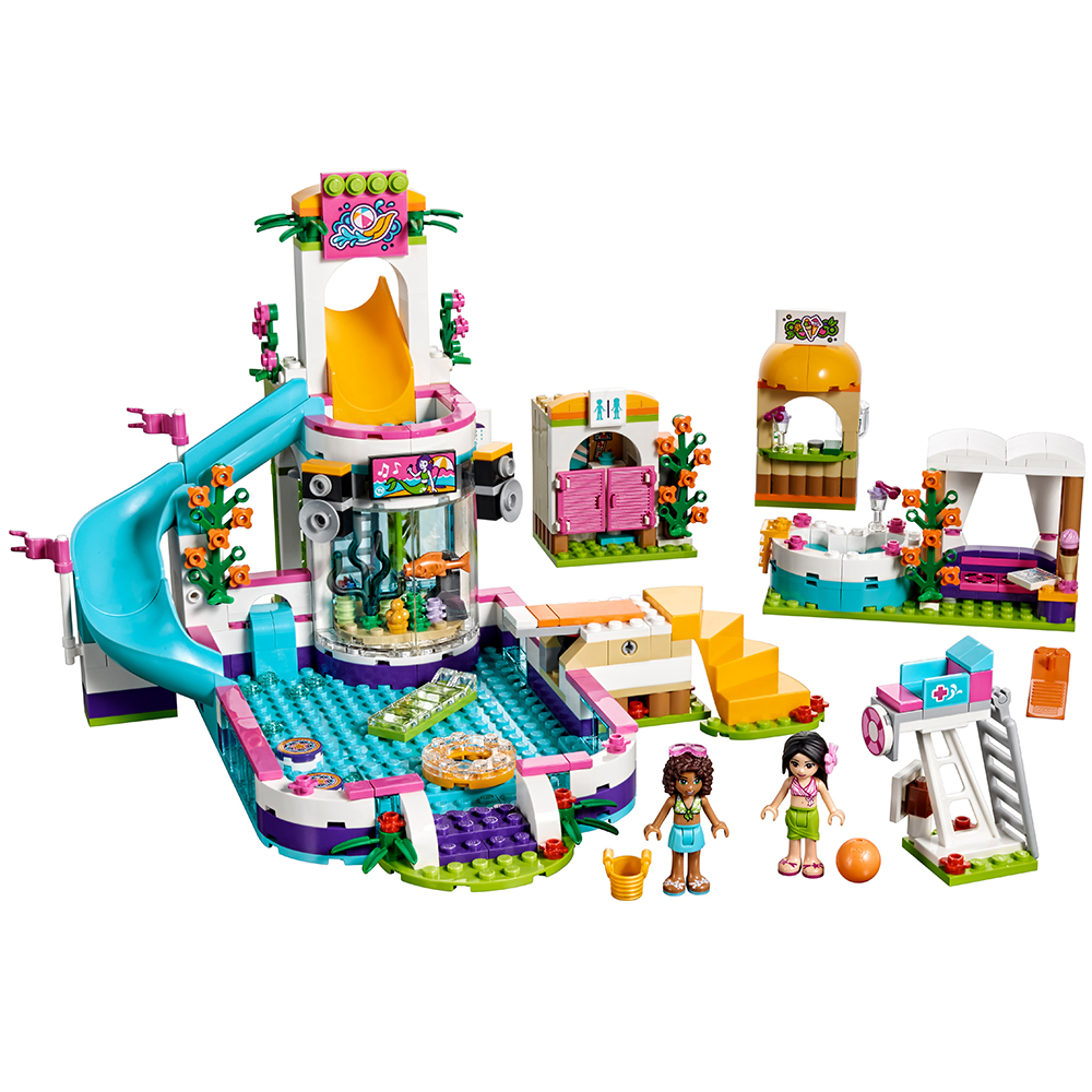 LEGO Friends Heartlake Summer Pool 41313 (589 Pieces) - image 2 of 7