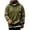 Army Green, variant on Western Hoodies for Men Long Sleeve Relaxed Fit Casual Hooded Sweatshirt with Pockets Vintage Cowboy Country Pullover Hoodie