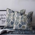 thumbnail image 2 of Pillow Covers 20x20 Set of 2, Blue Coral Coastal Square Throw Pillow Covers for Couch/Sofa/Living Room, Summer Beach Nautical Ocean Decorative Soft Pillowcases for Couch Throw Pillows, 2 of 7