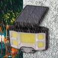 thumbnail image 1 of Black-Friday Motion Sensor Outdoor Lights IP65 Waterproof 96 LED with Remote Control 3 Modes for Wall Security, 1 of 8
