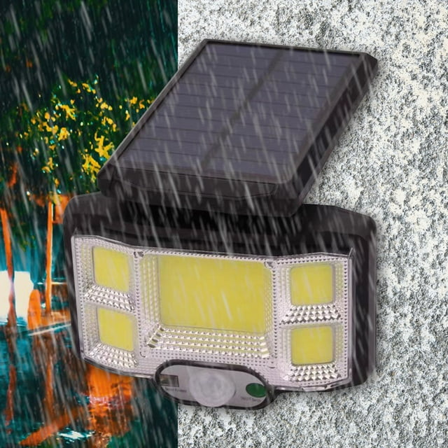 Black-Friday Motion Sensor Outdoor Lights IP65 Waterproof 96 LED with Remote Control 3 Modes for Wall Security