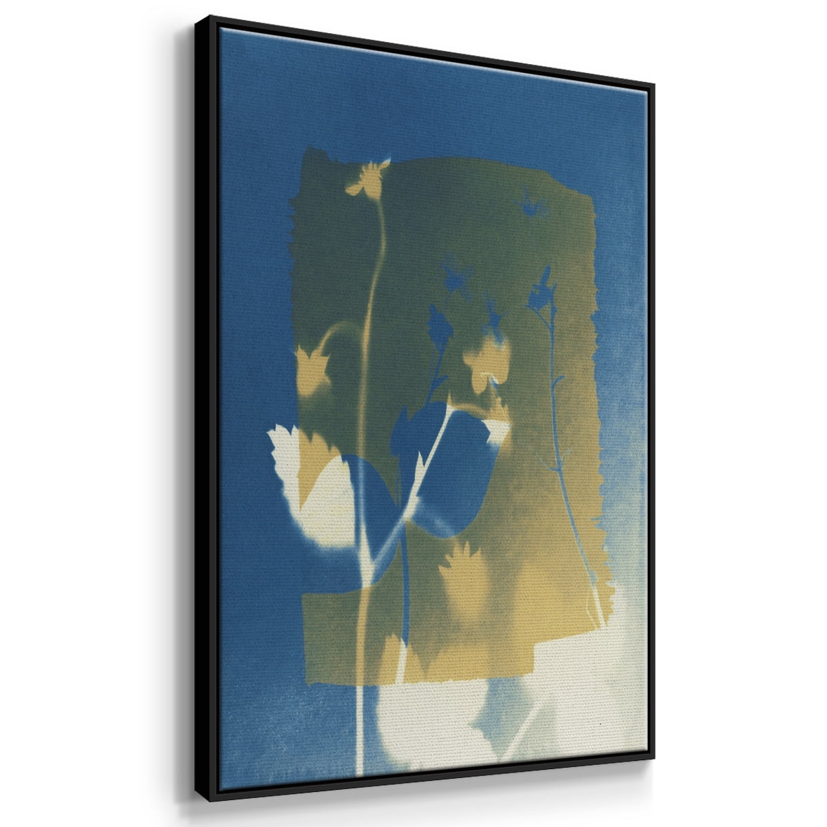 Perfectly Imperfect III Framed Premium Gallery Wrapped Canvas - Ready to Hang - 25 x 37 - Black Floating Frame