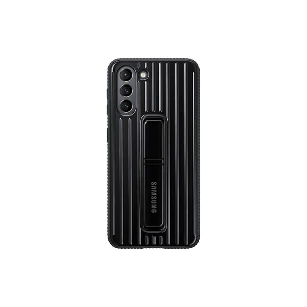 Funda protectora robusta para Samsung Galaxy S21, negra