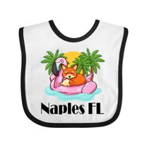 Inktastic Naples Florida Beach Vacation Boys or Girls Baby Bib