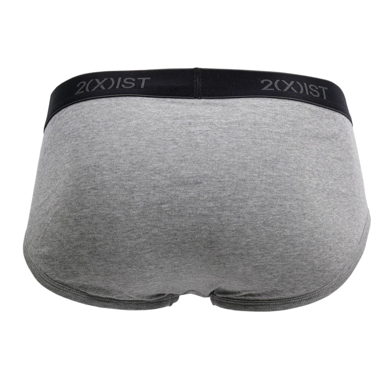 2Xist Underwear 3 pack Cotton Contour Pouch Briefs Blk, Gry, Char (S) 