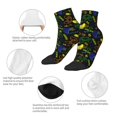 thumbnail image 6 of Bingfone Game Play Design Patterned Men'S Women'S Casual Cotton Socks, 6 of 9