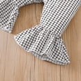 thumbnail image 4 of Gubotare Toddler Girl Winter Outfits Toddler Girls Clothes Winter Warm Long Sleeve Tops Long Pants Suit Kids Soft Cotton Fall Outfits for Toddler Girls Size 3 6 Months (White,3-6 Months), 4 of 9