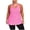 Hot Pink, variant on GHIIYER Plus Size Workout Tops for Women Sleevless Racerback Vest Top Athletic Yoga Running Shirts Size 4XL