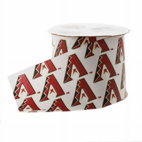 Diamondbacks Ribbon 2-1/2-Inch Width, 9 Foot Spool