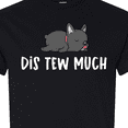 thumbnail image 4 of Inktastic Napping Dis Tew Much Grey Frenchie T-Shirt, 4 of 5