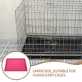 thumbnail image 6 of Pungan dog crate tray Rabbit Dog Crate Pan Plastic Cage Pet Potty Pet Cage Supply Replacement Crate Pan,19.29"X13.19"X1.18", 6 of 10