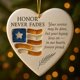 thumbnail image 1 of 8cm Heart Shaped Christmas Ornament for Tree Decoration and Holiday Festive Decor, 1 of 3