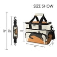 thumbnail image 3 of FORMRS Insulated Cooler Bag 24 Cans Capacity Soft Leakproof Lunch Box with Side Pockets, Sleeping Black Cat, 3 of 7