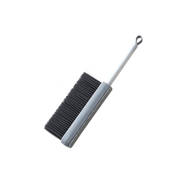 Mejor cepillo reutilizable para pelusas para ropa y pelo de mascotas - Cepillo de limpieza de doble cara para muebles, coches y tapicería con asa retráctil
