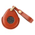 thumbnail image 4 of VONKY Key Cover PU Leather Cute Fit for Boyfriend Motorcycle Brown 1Set, 4 of 5