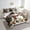 Blue Grey, variant on Christmas Bedding Set 7 Piece Twin Christmas Decorations Bed in a Bag Snowman Winter Themed Comforter Set with Sheets Cute Rabbit Birds Bed Set Happy New Year Sheet Set