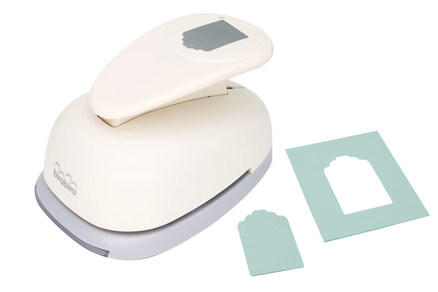 Bira Craft 3 inch Price Tag Lever Action Craft Punch for Paper Crafting