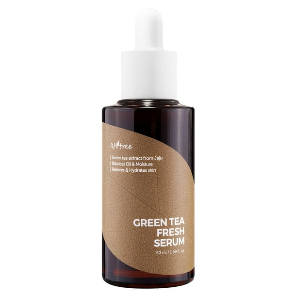 Isntree Green Tea Fresh Face Serum, 50ml / 1.69 fl. oz.