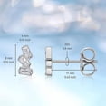 thumbnail image 3 of Limerencia G23 Pure Titanium Hypoallergenic Earrings | F136 Implant Grade Titanium Jewelry for Sensitive Ears for Men and Women, 3 of 6
