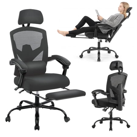 classic black mesh office chair product