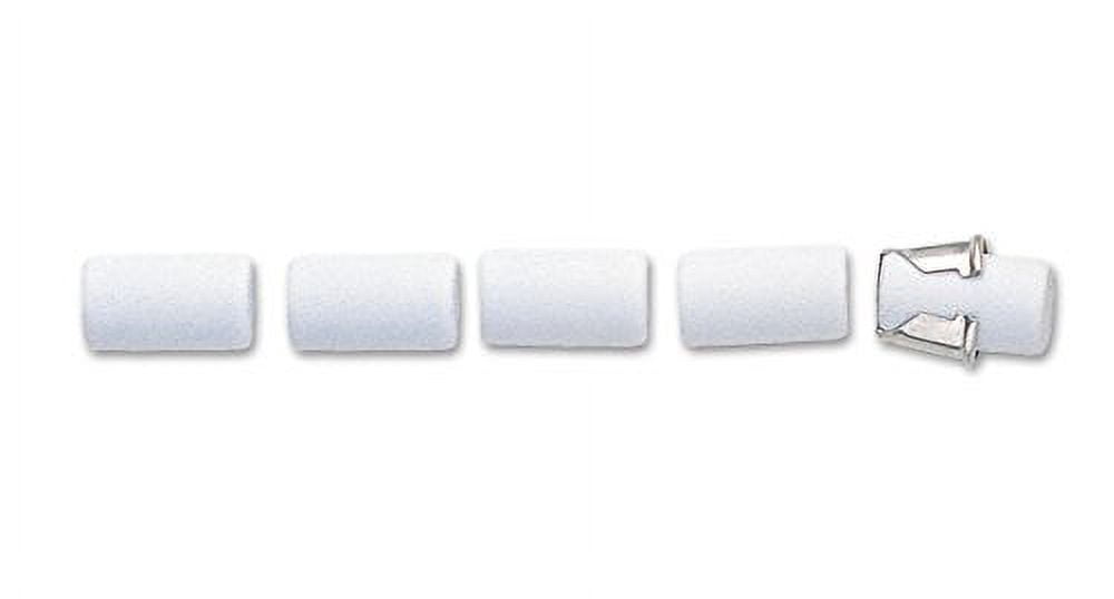 Pentel Refill Eraser For AL, AX and PD Series Pencils 5 Pcs/Tube, Box of 12 (PDE-1)