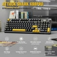 thumbnail image 2 of ATTACK SHARK X98PRO Wireless Gaming Keyboard 99 Keys Wireless Mechanical Keyboard with LED Color Display & Number Pad, 2 of 9