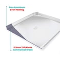thumbnail image 4 of Commercial Grade Pure Aluminum Cookie Sheet - 16.5" x 11.7", 4 of 8