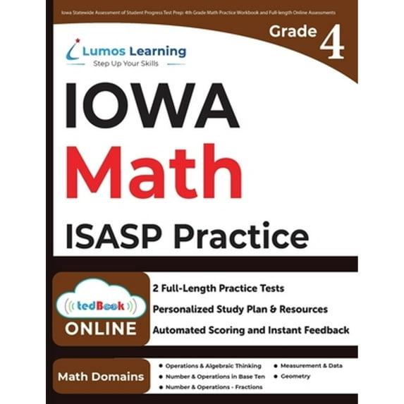 Pre-Owned Iowa Statewide Assessment of Student Progress Test Prep: 4th ...