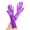 Purple, variant on Elbow length satin gloves 426-PURPLE