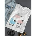 thumbnail image 3 of Knitting Cute Sheep T-Shirt Women -Image by Shutterstock, Female Large, 3 of 4