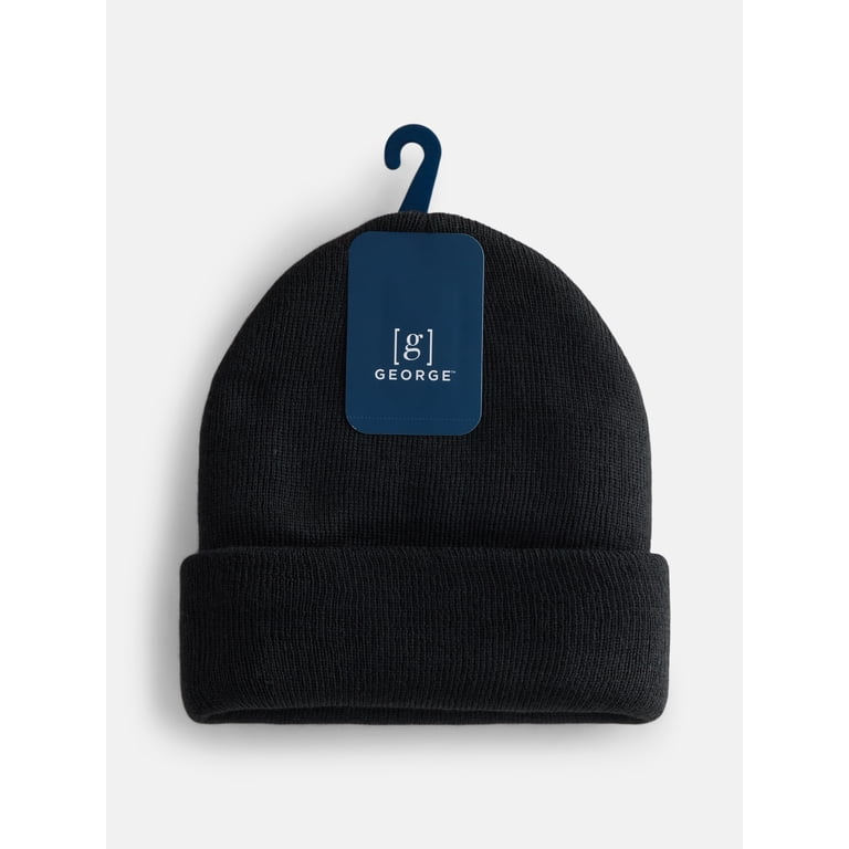 George Men's Ribbed Knit Cuffed Beanie photo 2
