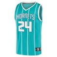 thumbnail image 2 of Men's Fanatics Brandon Miller Teal Charlotte Hornets  Fast Break Replica Jersey - Icon Edition, 2 of 3