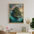 thumbnail image 6 of Diamond Art Kits for Adults - Floating Island Paradise Sunset 5d Diamond Painting for Adults, Diamond Art for Adults Beginners, Frameless Diamond Painting Kits for Adults for Home Wall Decor, 6 of 7