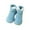 ZA3-Blue, variant on XFHLMJFF Kids Girls Slide Slippers Double Buckle Boys Comfy Beach Pool Shower Solid Color Warm Knit Sole Rubber Stocking Cozy Shoes Walking Footwear