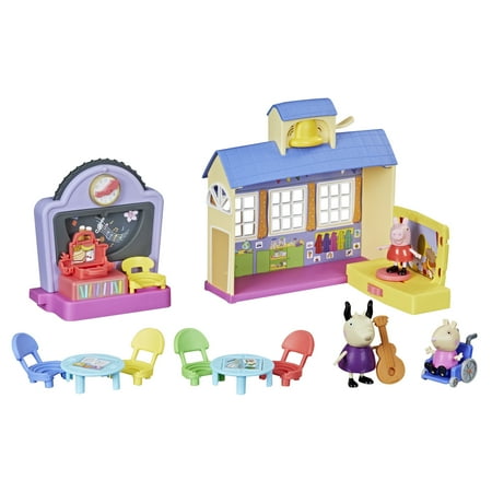 Peppa Pig Peppas Adventures Peppa's School Playgroup Preschool Toy, Speech and Sounds