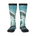 thumbnail image 1 of Balery Polar Bear On Iceberg Calcetines novedosos Calcetines deportivos Calcetines hasta la rodilla Calcetines de algodón Calcetines originales y geniales, 1 of 6