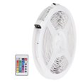 thumbnail image 3 of Juego de tira de luces LED de 10 m, música RGB, aplicación Bluetooth, lámpara de cinta inteligente con Control de 24 teclas para el hogar, enchufe estadounidense de 100-240V, 3 of 5