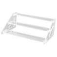 thumbnail image 2 of Acrylic Display Riser Acrylic Riser Display Shelf Storage Tiered Display Stand Multifunctional for Collectibles Display Perfume Model Figure 3 Tiers 20cm, 2 of 8